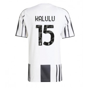 Fotbalové Dres Juventus Pierre Kalulu #15 Domácí Oblečení 2025-26 Krátký Rukáv
